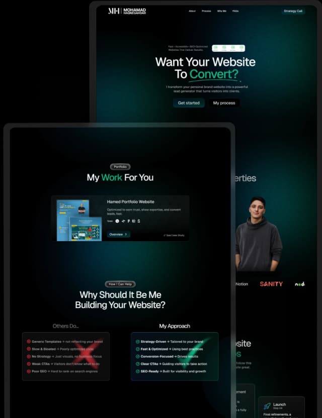 My Own Website Image